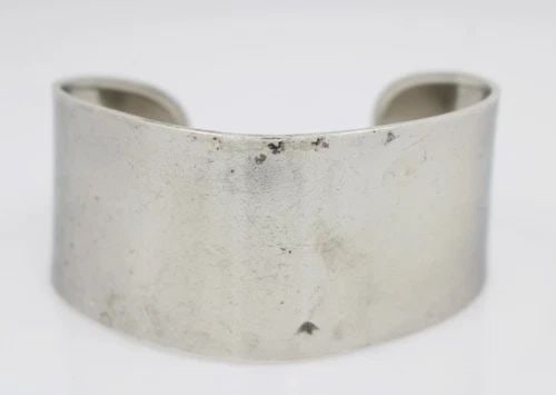 CI STERLING SILVER CUFF BRACELET 7" - 48.2 GRAMS (1 of 2)