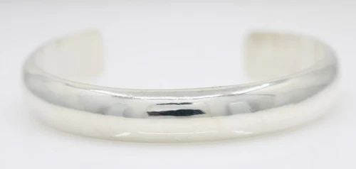 NATIVE AMERICAN NAVAJO KS KIRK SMITH STERLING SILVER CUFF BRACELET (1 of 2)