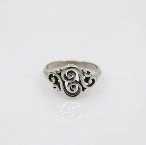 JAMES AVERY STERLING SILVER SPANISH SWIRL RING SIZE 6 (1 of 2)