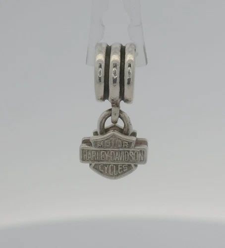 PANDORA STERLING SILVER HARLEY DAVIDSON BAR & SHIELD CHARM (1 of 2)