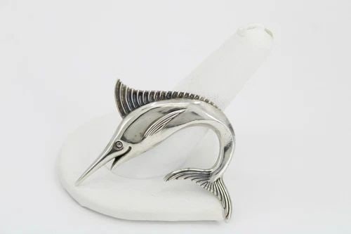 KABANA STERLING SILVER SWORDFISH PENDANT 8.9 GRAMS (1 of 2)