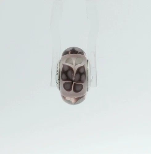 GENUINE PANDORA ALE STERLING SILVER MURANO PURPLE BUTTERFLY KISSES CHARM 791621 (1 of 2)