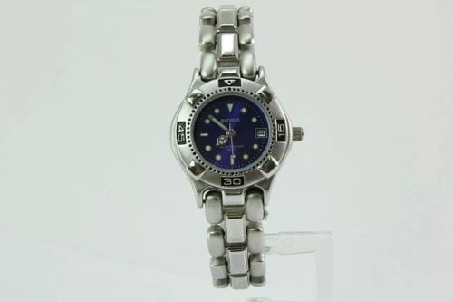LADIES NICE BENRUS BN6011 DARK BLUE DIAL WATER RESISTANT 330FT WRIST WATCH (1 of 2)