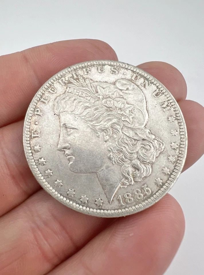 1885-O MORGAN SILVER DOLLAR UNITED STATES COIN NEW ORLEANS NO RESERVE (1 of 2)