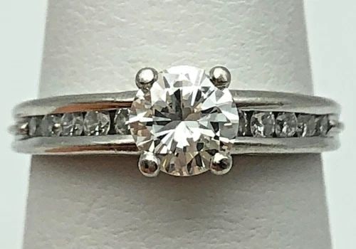 14K YELLOW GOLD, DIAMOND & RUBY RING SIZE 6.25 (1 of 2)