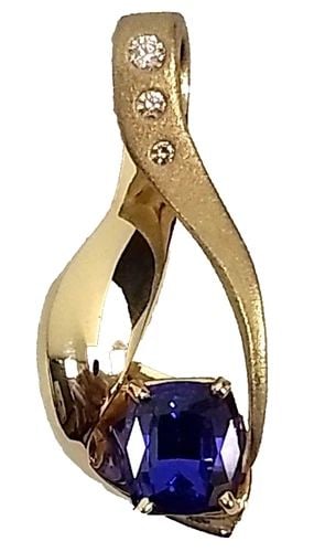 14K YELLOW GOLD BIBLE CHARM (1 of 2)