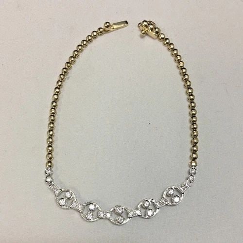 STERLING SILVER MEXICAN PANEL BRACELET 45.4 GRAMS (1 of 2)