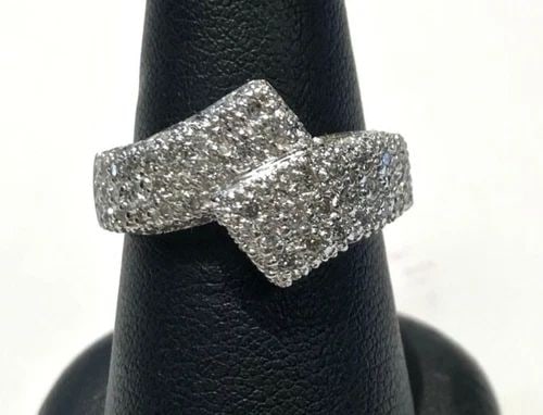 TIFFANY & CO. PALOMA PICASSO KISS GRAFFITI X LARGE STERLING SILVER EARRINGS (1 of 2)