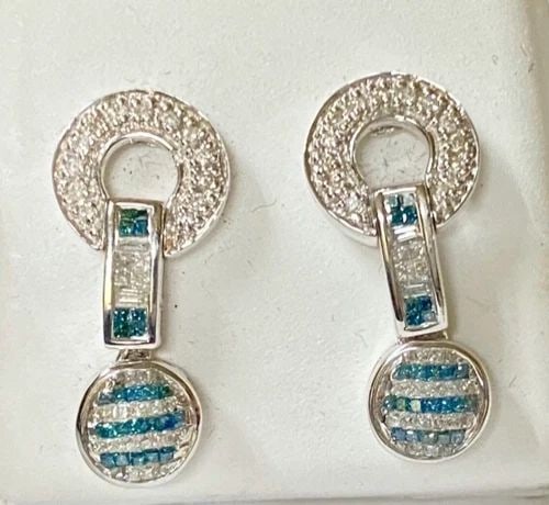 CAROLYN POLLACK SOUTHWEST GEMSTONE BEAD CHARM MAGNETIC CABLE BRACELET 7.5" (1 of 2)