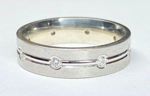CHINESE FLORAL SOAPSTONE CARVING SET IN STERLING SILVER BEZEL W BUTTERFLY (1 of 2)