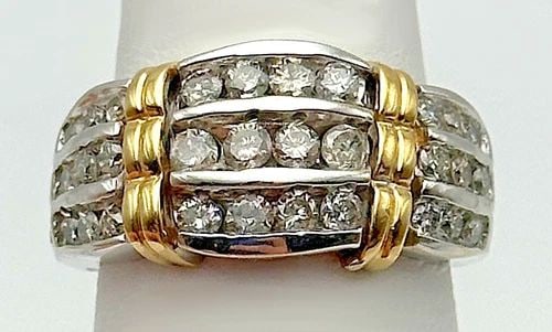 9" STERLING SILVER FIGARO BRACELET 13.7 GRAMS (1 of 2)
