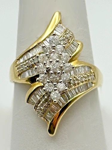 TWO TONE STERLING SILVER EARRINGS WITH ORANGE STONE (1 of 2)