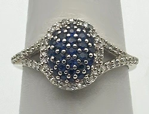 1 1/2" MONET BRAIDED BAND PIERCED HOOP EARRINGS SILVER PLATED (1 of 2)