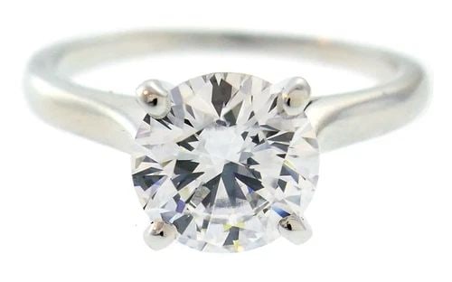 CARTIER 1.50-CT D VS1 GIA DIAMOND PLATINUM RING ENGAGEMENT SOLITAIRE: CARTIER 1.50-CT D VS1 GIA DIAMOND PLATINUM RING ENGAGEMENT SOLITAIRE CARTIER 1.50-carat Diamond GIA D/VS1 Platinum Solitaire Ring Classy and timeless diamond & platinum engagement ring created by Cart
