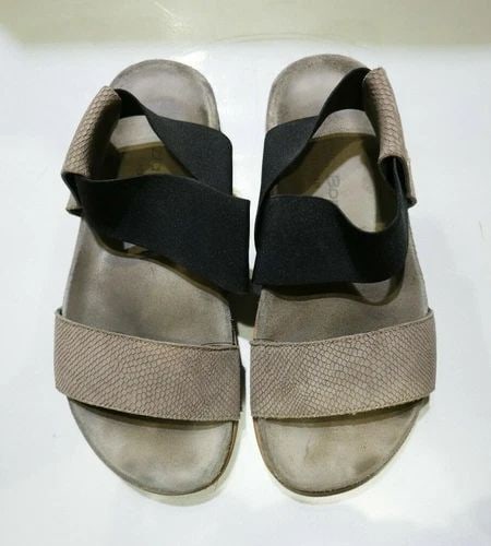 PATRIZIA BONFANTI SUEDE, ELASTIC & SNAKESIN SHOES SIZE 39 (1 of 2)
