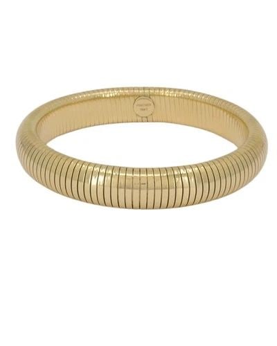 FORSTNER 14K GOLD BRACELET TUBOGAS STYLE (1 of 2)
