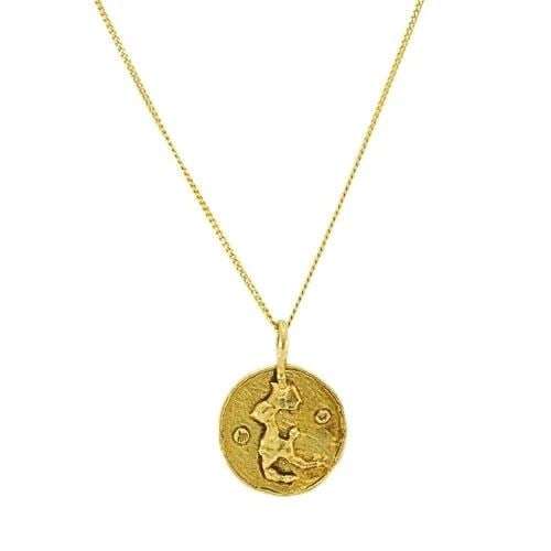 JEAN MAHIE 22K GOLD SCULPTURAL ABSTRACT PENDANT, 22K CHAIN (UNBRANDED) NECKLACE: JEAN MAHIE 22K GOLD SCULPTURAL ABSTRACT PENDANT, 22K CHAIN (UNBRANDED) NECKLACE ES URTO + JJOO Product details: Designer: Jean Mahie Materials: 22k Yellow Gold Weight: Pendant - 13.9 Grams Chain - 8.2