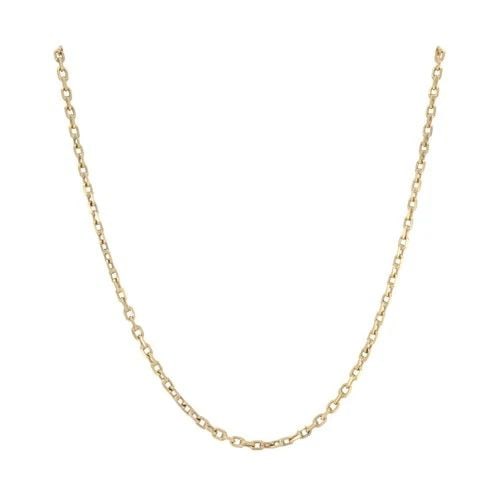 VINTAGE 18K ROSE GOLD CABLE LINK CHAIN NECKLACE (1 of 2)