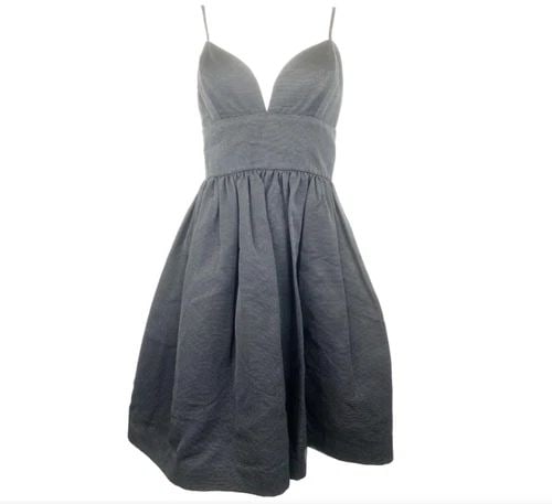 BILL BLASS BLACK BABYDOLL DRESS SIZE 8 (1 of 2)