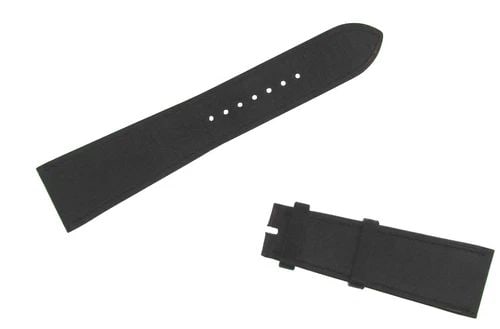 TIMELESS HERMES BLACK LEATHER WATCH STRAP BRACELET: TIMELESS HERMES BLACK LEATHER WATCH STRAP BRACELET Hermes Black Watch Strap Bracelet Leather This is a must for a collector! The length of longer strap is 4.5 inches. The length of shorter strap is 2 