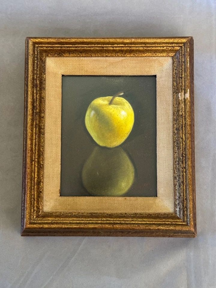 ULYSSES ORIGINAL 3 PAINTINGS 1973 STILL LIFE FRUIT .. (1 of 2)