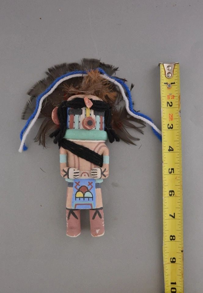VINTAGE HOPI KACHINA - 6" TALL (1 of 2)