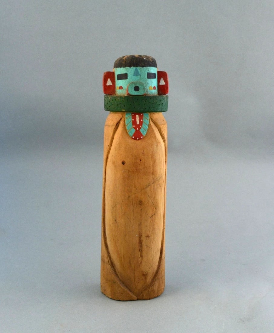 VINTAGE HOPI KACHINA UNSIGNED 8 3/4 " TALL (1 of 2)