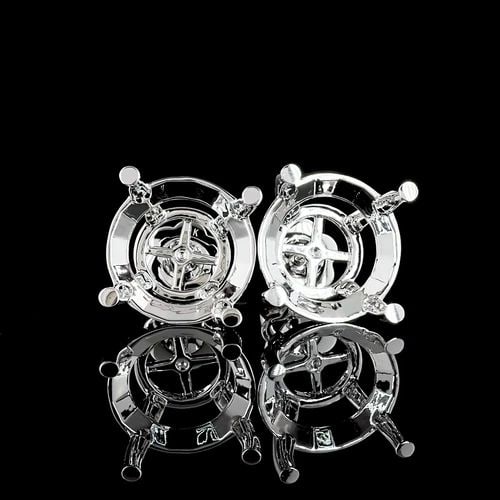 LAB-GROWN 18.06 CARAT ROUND E-F-VS1 DIAMOND 14K WHITE GOLD STUDS EARRINGS: LAB-GROWN 18.06 CARAT ROUND E-F-VS1 DIAMOND 14K WHITE GOLD STUDS EARRINGS LAB-GROWN 18.06 CARAT ROUND E-F-VS1 DIAMOND 14K WHITE GOLD STUDS EARRINGS PRODUCT DESCRIPTION Title: High-quality Brand-New Ec