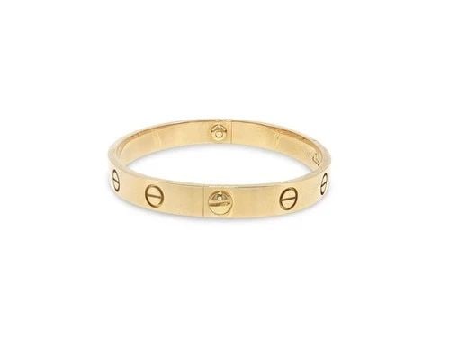 CARTIER VINTAGE 18K YELLOW GOLD LOVE BRACELET 29.3 GRAMS SIZE 16 (1 of 2)