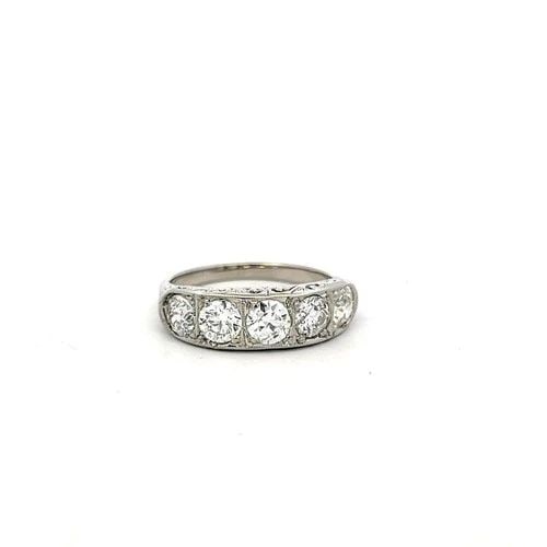 PLATINUM BAND RING WITH 1.55 CARAT OLD EUROPEAN CUT I-SI1 DIAMONDS SIZE 6: PLATINUM BAND RING WITH 1.55 CARAT OLD EUROPEAN CUT I-SI1 DIAMONDS SIZE 6 PLATINUM BAND RING WITH 1.55 CARAT OLD EUROPEAN CUT I-SI1 DIAMONDS SIZE 6 PRODUCT DESCRIPTION Detailed Description: Whispered 