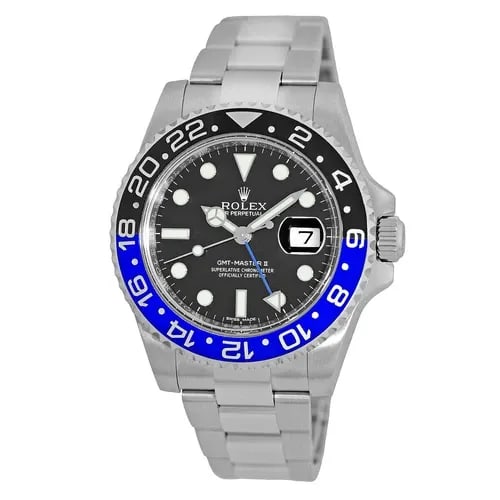 ROLEX STAINLESS STEEL 40MM GMT MASTER II CERAMIC 116710BLNR BOX WARRANTY MINTY (1 of 2)