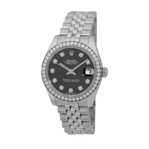 ROLEX STAINLESS STEEL 31MM DATEJUST 178384 BOX WARRANTY 2019: ROLEX STAINLESS STEEL 31MM DATEJUST 178384 BOX WARRANTY 2019 ROLEX Stainless Steel Datejust 31mm 178384 Box, Warranty 2019 Pre-Owned Midsize Stainless Steel 31mm Rolex "Datejust" Brand: Rolex Model: D
