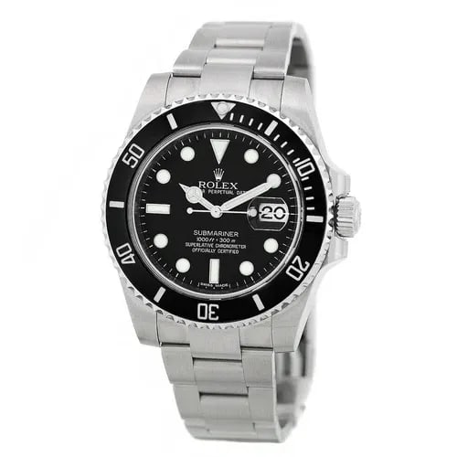 ROLEX STAINLESS STEEL 40MM SUBMARINER DATE 116610 BOX WARRANTY MINTY: ROLEX STAINLESS STEEL 40MM SUBMARINER DATE 116610 BOX WARRANTY MINTY ROLEX Stainless Steel 40mm Ceramic Submariner Date 116610 Box Warranty Pre-Owned Gent's Stainless Steel 40mm Rolex "Submariner" Dat