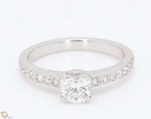 TIFFANY & CO.. 0.50 CARAT F-VVS1 PLATINUM ENGAGEMENT RING DIAMOND: TIFFANY & CO.. 0.50 CARAT F-VVS1 PLATINUM ENGAGEMENT RING DIAMOND Title: Tiffany and Co 0.50 Carat F-VVS1 Platinum Engagement Ring Style: Engagement Metal: Platinum Gemstone 1: 0.5 Carat Diamond Numbe