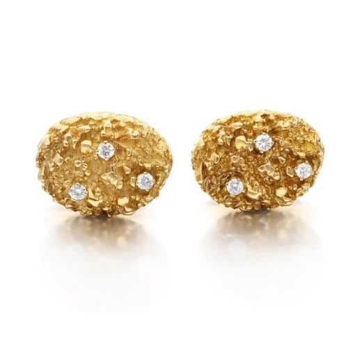 0.35 CARAT CIRCULAR BRILLIANT CUT H VS1 DIAMOND 14K YG CUFFLINKS: 0.35 CARAT CIRCULAR BRILLIANT CUT H VS1 DIAMOND 14K YG CUFFLINKS 0.35 Carat Circular Brilliant Cut H VS1 Diamond 14 Karat Yellow Gold Cufflinks 14k Details Main Stone Diamond Metal Yellow Gold Metal p