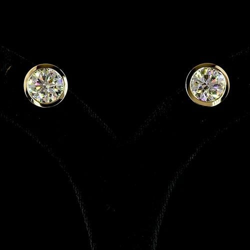 LAB-GROWN 6.55 CARAT ROUND E-F-VVS2 DIAMOND 14K YELLOW GOLD STUDS EARRINGS: LAB-GROWN 6.55 CARAT ROUND E-F-VVS2 DIAMOND 14K YELLOW GOLD STUDS EARRINGS PRODUCT DESCRIPTION Title: High-quality Brand-New Echo Friendly Elegant Lab-Grown 6.55 Carat Round E-F-VVS2 Diamond 14K Yello