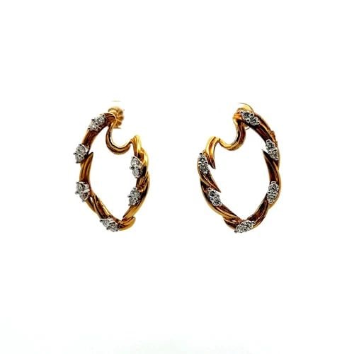1.50 CARAT ROUND BRILLIANT I VS1 DIAMOND 18 KARAT YELLOW GOLD DANGLING EARRINGS: 1.50 CARAT ROUND BRILLIANT I VS1 DIAMOND 18 KARAT YELLOW GOLD DANGLING EARRINGS PRODUCT DESCRIPTION Title: 1.50 Carat Round Brilliant I VS1 Diamond 18 Karat Yellow Gold Dangling Earring Style: Danglin