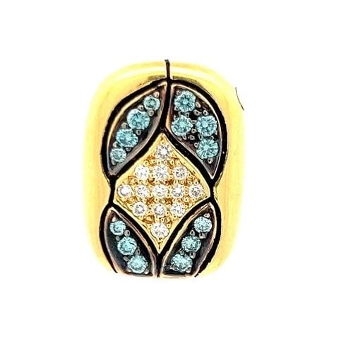 0.41 CARAT ROUND BRILLIANT G-FANCY BROWN DIAMOND 18 KARAT YELLOW GOLD PENDANT: 0.41 CARAT ROUND BRILLIANT G-FANCY BROWN DIAMOND 18 KARAT YELLOW GOLD PENDANT Title: 0.41 Carat Round Brilliant G-Fancy Brown VS2-VS1 Diamond 18 Karat Yellow Gold Pendant Metal: 18 Karat Yellow Gold G