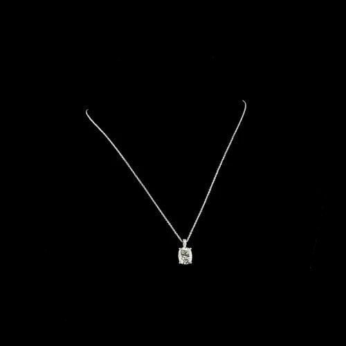 LAB-GROWN 3.27 CARAT CUSHION BRILLIANT I-VS2 DIAMOND 14K WHITE GOLD PENDANT PEND: LAB-GROWN 3.27 CARAT CUSHION BRILLIANT I-VS2 DIAMOND 14K WHITE GOLD PENDANT PEND PRODUCT DESCRIPTION Title: High-quality Brand-New Echo Friendly Elegant Lab-Grown 3.27 Carat Cushion Brilliant I-VS2 Di