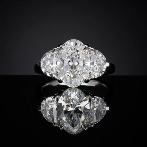 LAB-GROWN 2.36 CARAT ROUND E-VVS2 DIAMOND 14K WHITE GOLD HIDDEN HALO RING: LAB-GROWN 2.36 CARAT ROUND E-VVS2 DIAMOND 14K WHITE GOLD HIDDEN HALO RING PRODUCT DESCRIPTION Title: High-quality Brand-New Echo Friendly Elegant Lab-Grown 2.36 Carat Round E-VVS2 Diamond 14K White Go