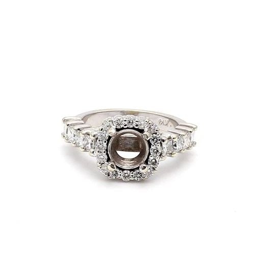 LAB-GROWN 1.76 CARAT EMERALD E-F-VS1 DIAMOND 14K WHITE GOLD COCKTAIL RING: LAB-GROWN 1.76 CARAT EMERALD E-F-VS1 DIAMOND 14K WHITE GOLD COCKTAIL RING PRODUCT DESCRIPTION Title: High-quality Brand-New Echo Friendly Elegant Lab-Grown 1.76 Carat Emerald E-F-VS1 Diamond 14K White