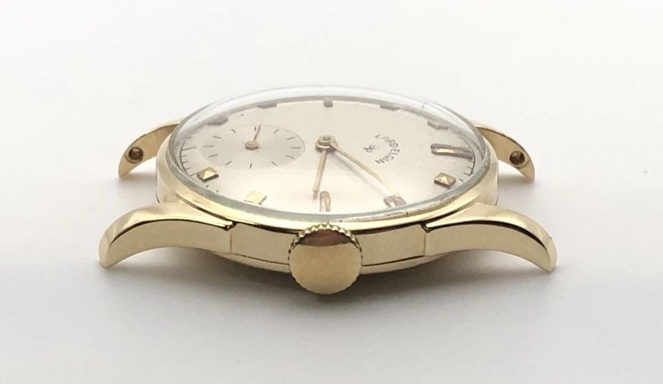 14K GOLD LORD ELGIN WATCH 556, 21 JEWELS, SERVICED JUNE 2023 (1 of 2)