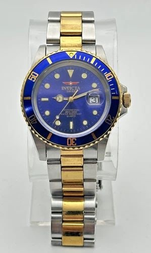 INVICTA PRO DIVER MEN'S WATCH 9310 TWO-TONE QUARTZ 40MM (1 of 2)