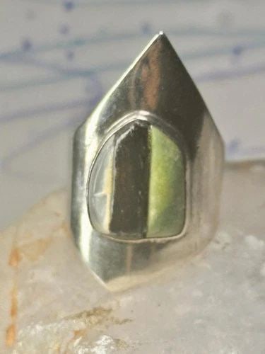 SOUTHWEST RING MOP ONYX COBBLESTONE SIZE 12.50 STERLING SILVER MEN WOMEN (1 of 2)