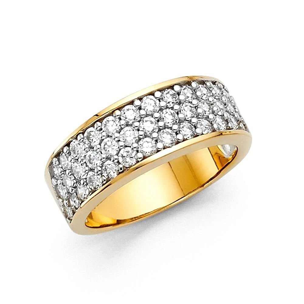 NEW 14K YELLOW GOLD WEDDING BAND (1 of 2)