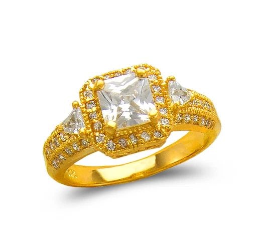 NEW 14K YELLOW GOLD LADIES FASHION SOLITAIRE RING: NEW 14K YELLOW GOLD LADIES FASHION SOLITAIRE RING LADIES FASHION SOLITAIRE RING NEW 14K YELLOW GOLD Apx. SIZE: 10mm Apx. WEIGHT: 5.3g