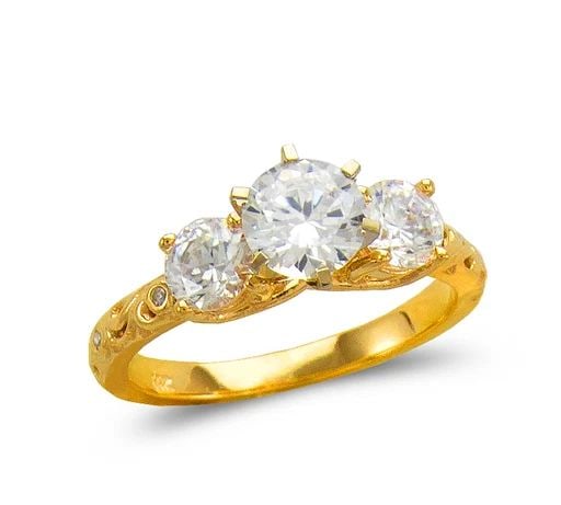 NEW 14K YELLOW GOLD LADIES FASHION SOLITAIRE RING: NEW 14K YELLOW GOLD LADIES FASHION SOLITAIRE RING LADIES FASHION SOLITAIRE RING NEW 14K YELLOW GOLD Apx. SIZE: 5mm Apx. WEIGHT: 4.9g
