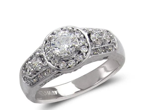 NEW 14K WHITE GOLD LADIES FASHION WHITE SOLITAIRE RING: NEW 14K WHITE GOLD LADIES FASHION WHITE SOLITAIRE RING LADIES FASHION WHITE SOLITAIRE RING NEW 14K WHITE GOLD Apx. WIDTH: 9mm Apx. WEIGHT: 4.9g