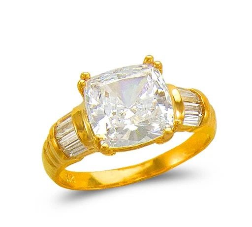 NEW 14K YELLOW GOLD LADIES FASHION SOLITAIRE RING: NEW 14K YELLOW GOLD LADIES FASHION SOLITAIRE RING LADIES FASHION SOLITAIRE RING NEW 14K YELLOW GOLD Apx. SIZE: 5mm Apx. WEIGHT: 4.5g