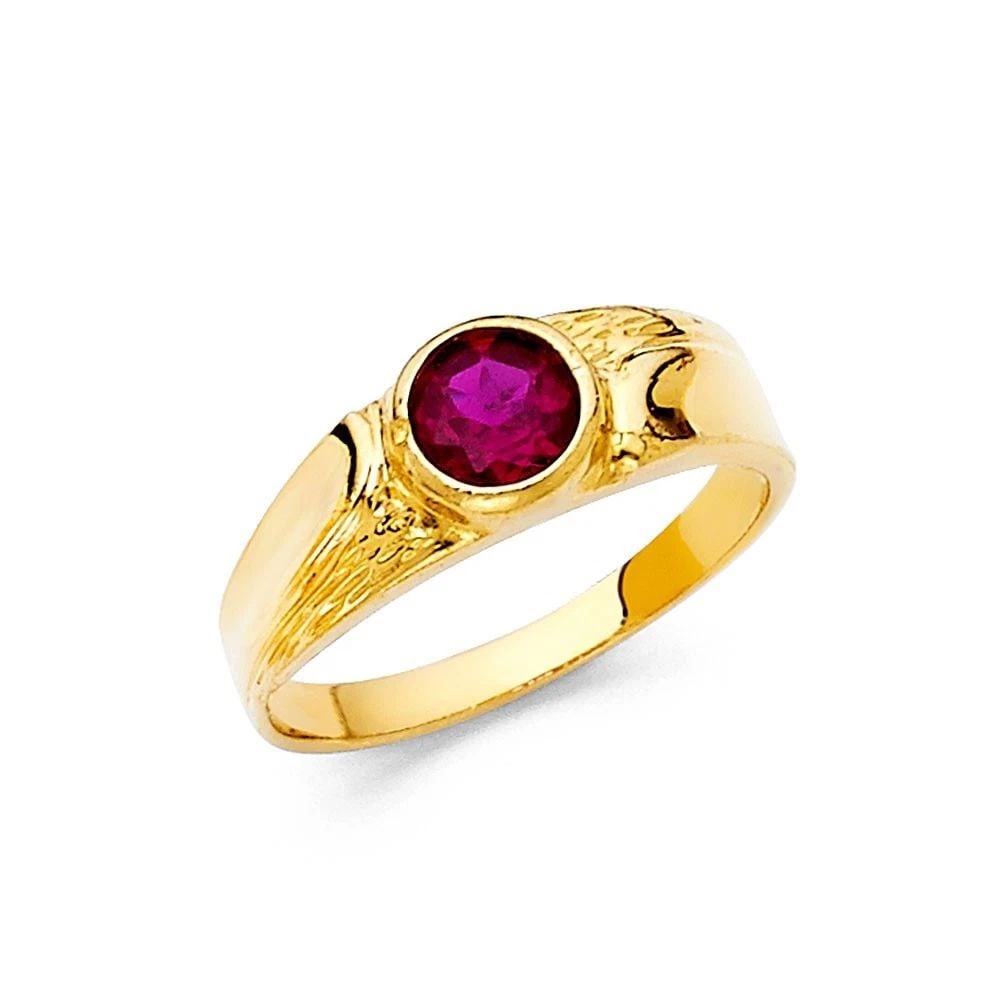 NEW 14K YELLOW GOLD RING (1 of 2)
